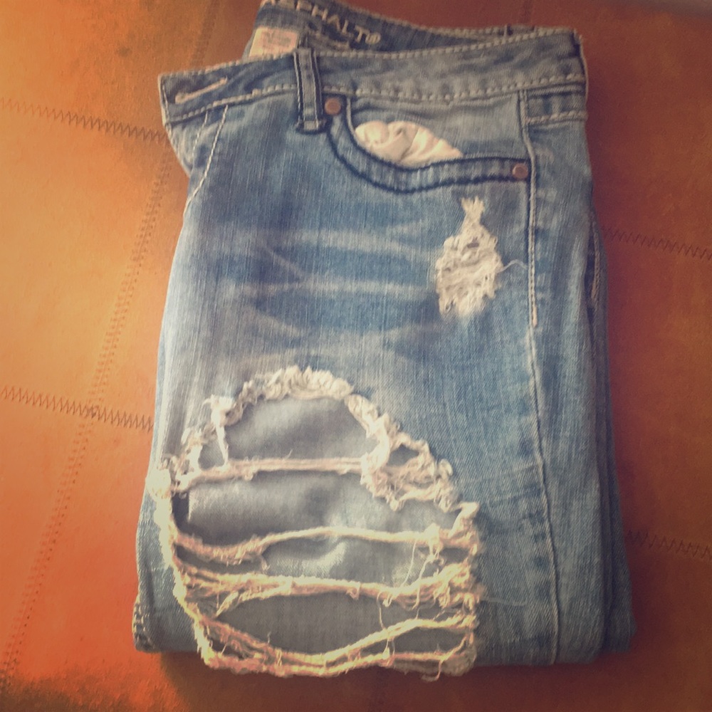 Ripped jeans